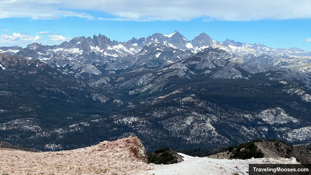 Sierra Nevadas seen from Mammoth Mountain Summit