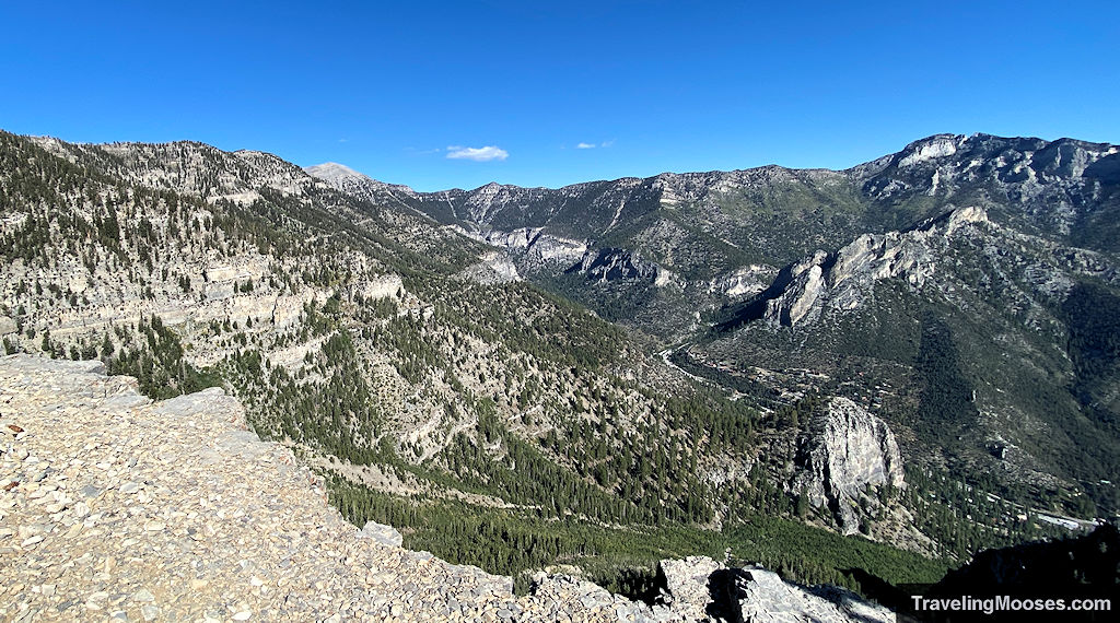 Spring Mountains Wilderness area on a sunny day