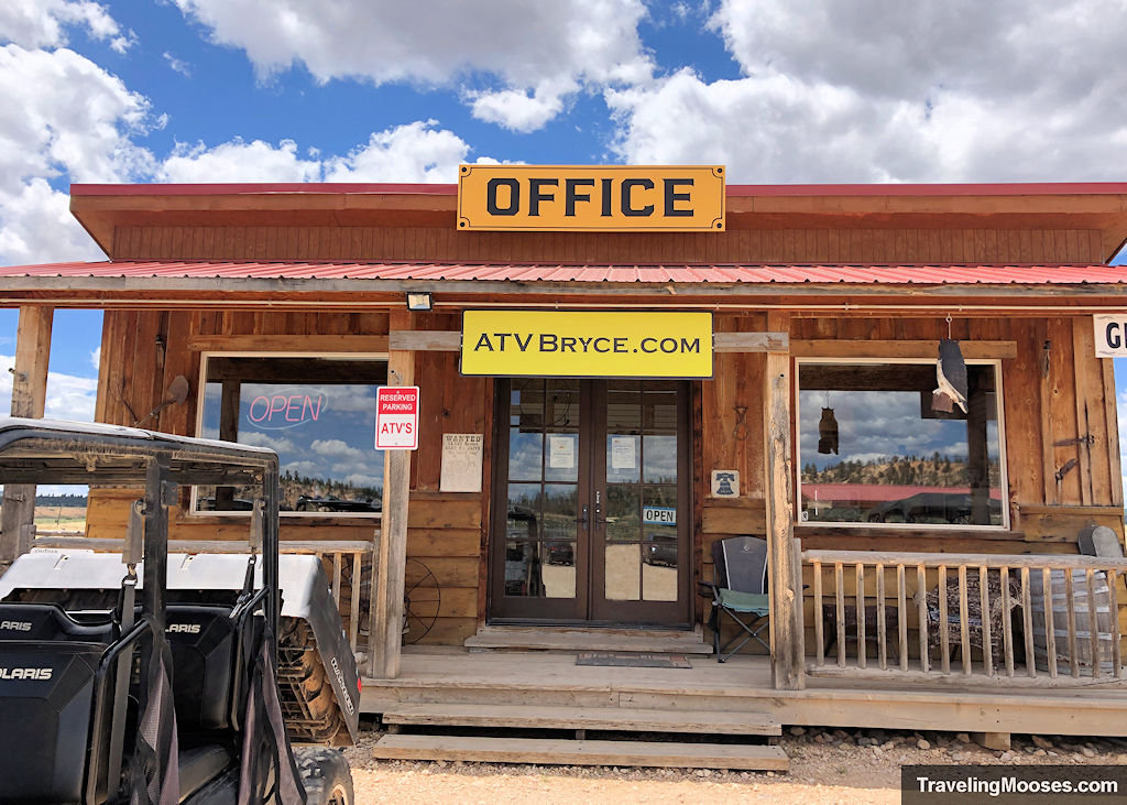 Tour office for Bryce Canyon Wildlife Outfitters