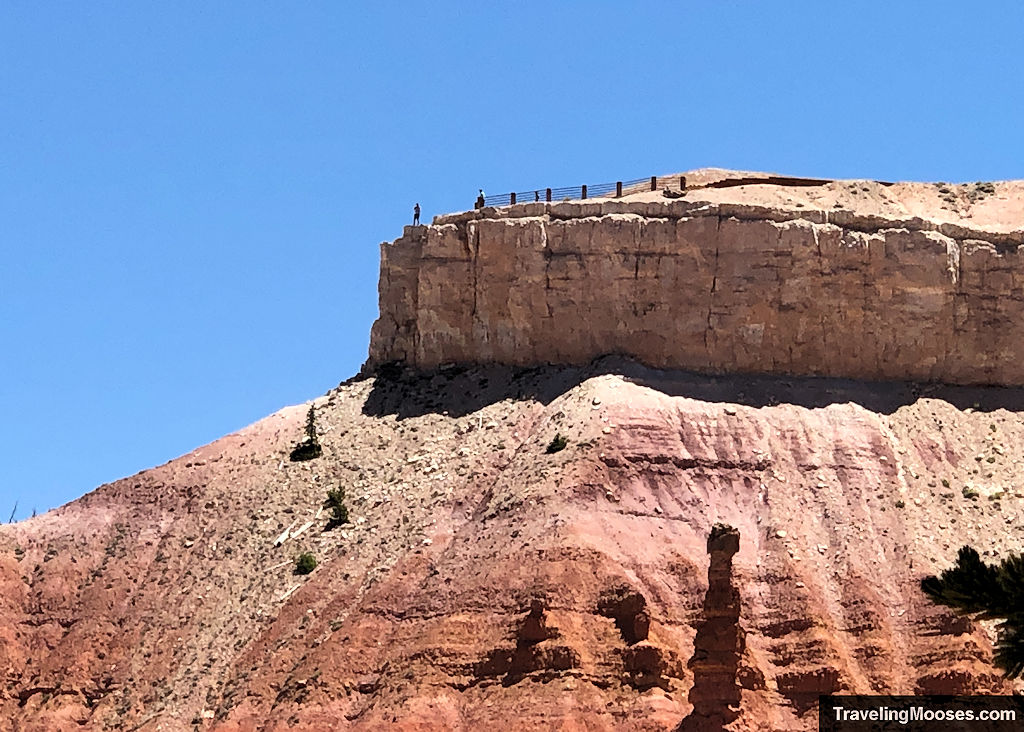 Hikers at Spectra Point